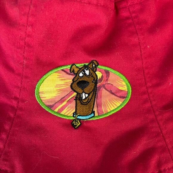 Six Flags Scooby Doo Vintage Bucket Hat Embroidered Reversible Y2K Boy Girl OS - Picture 2 of 6